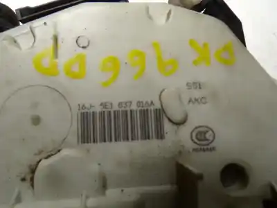 Автозапчасти б/у замок передней правой двери за skoda rapid spaceback (nh1) 1.6 tdi ссылки oem iam 5e1837016a  5e1837016a