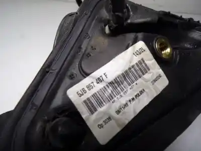 Second-hand car spare part left rearview mirror for skoda rapid spaceback (nh1) 1.6 tdi oem iam references 5jb857507c9b9  5jb857407f