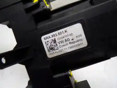Second-hand car spare part indicator switch for skoda rapid spaceback (nh1) 1.6 tdi oem iam references 6ra953513b9b9  6ra953501k