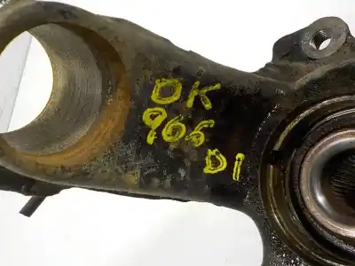 Second-hand car spare part front left knuckle for skoda rapid spaceback (nh1) 1.6 tdi oem iam references 6q0407255s 6r0407621a 