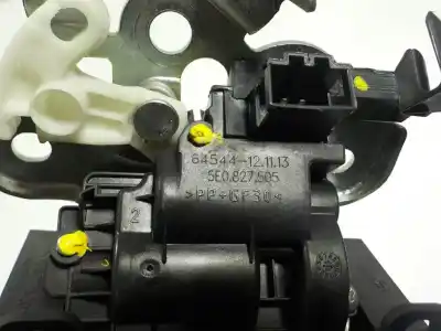 Second-hand car spare part trunk lock for skoda rapid spaceback (nh1) 1.6 tdi oem iam references 5e0827505  5e0827505
