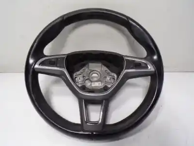 Second-hand car spare part steering wheel for skoda rapid spaceback (nh1) 1.6 tdi oem iam references 5l0419091gmcr