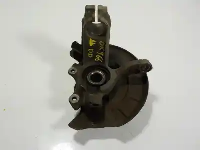 Second-hand car spare part front right knuckle for skoda rapid spaceback (nh1) 1.6 tdi oem iam references 6q0407256s 6r0407621a 