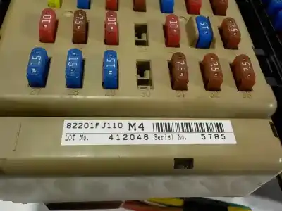 Second-hand car spare part fuse box unit for subaru xv advance oem iam references 82201fj110  82201fj110