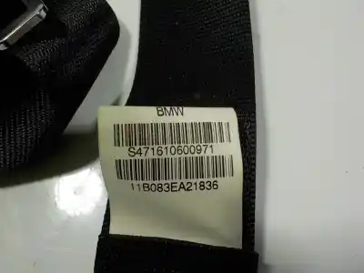 Автозапчастина б/у задній правий ремін безпеки для bmw x5 (e70) xdrive40d посилання на oem iam 72117161060  471610600971