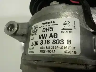 Second-hand car spare part air conditioning compressor for cupra formentor (km7, kmp) 1.5 tsi oem iam references 3q0816803b  3q0816803b