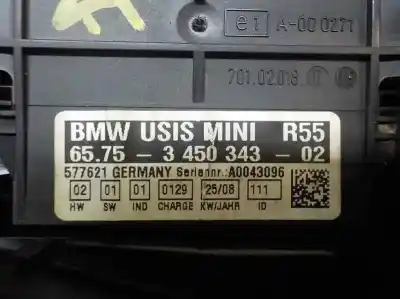 Автозапчастина б/у внутрішній лампа для mini mini (r56) 1.6 16v diesel cat 109 cv / 80 kw посилання на oem iam 61319284415  65753450343