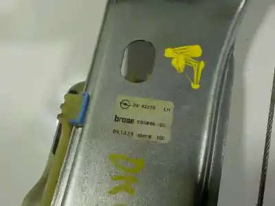 Автозапчасти б/у регулятор стекла заднего левого за opel astra k lim. 5türig 1.2 ссылки oem iam 39142319  39142319