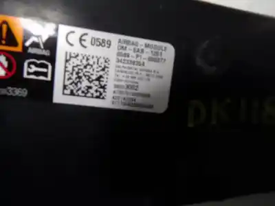 Автозапчастина б/у передня права бічна подушка безпеки для opel astra k lim. 5türig dynamic посилання на oem iam 13369899 35023002 34233835a