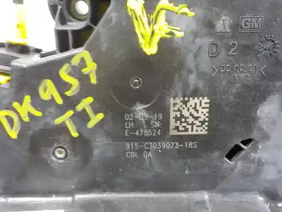 Автозапчасти б/у замок задней левой двери за opel astra k lim. 5türig 1.2 ссылки oem iam   915c303907318s