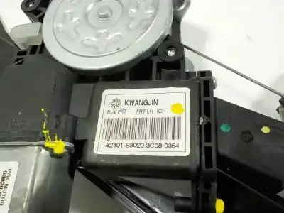 Second-hand car spare part driver left window regulator for opel mokka 1.7 16v cdti oem iam references 25984343  98820suv20