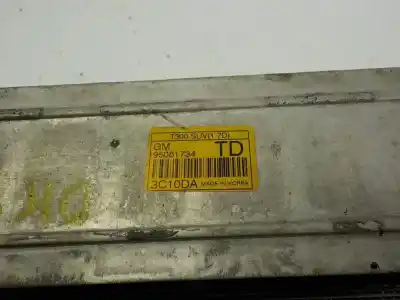 Pezzo di ricambio per auto di seconda mano intercooler per opel mokka 1.7 16v cdti riferimenti oem iam 95081734  95081734