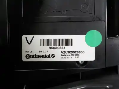 Second-hand car spare part multifunction switch for opel mokka 1.7 16v cdti oem iam references 95052531  95052531