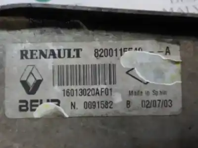 Автозапчасти б/у интеркулер за renault megane ii berlina 3p 1.9 dci diesel 120 cv / 88 kw ссылки oem iam   