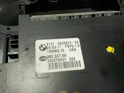 Автозапчасти б/у внутренняя лампа за bmw x5 (e70) xdrive40d ссылки oem iam 61319225951  6131922591302