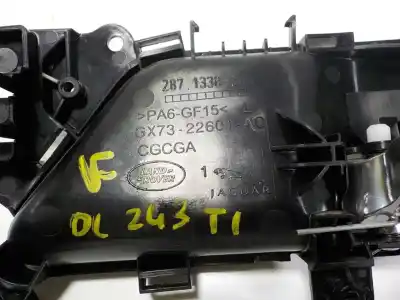 Автозапчасти б/у левая задняя внутренняя ручка за jaguar f-pace 3.0 v6 diesel cat ссылки oem iam gx7322601ac  gx7322601ac