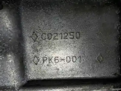 Peça sobressalente para automóvel em segunda mão caixa de velocidades por renault laguna ii grandtour (kg0/1_) 1.9 dci (kg0g) referências oem iam   pk6