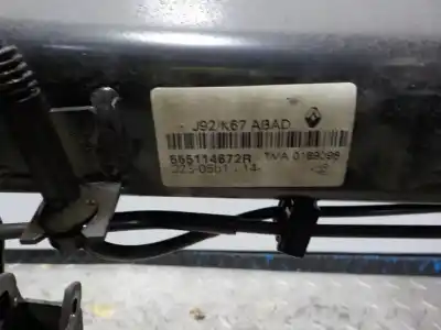 Second-hand car spare part rear axle for dacia lodgy (js_) 1.2 tce (jsay jsm0) oem iam references 555114672r  