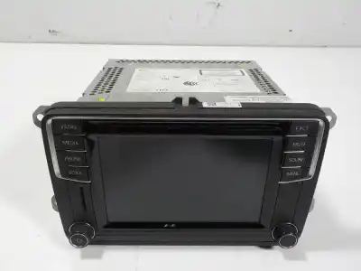 Second-hand car spare part audio system / radio cd for volkswagen scirocco (138) 2.0 tdi oem iam references 5k7035200f  5k7035200f
