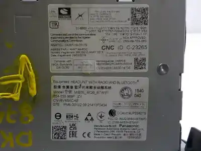 Автозапчасти б/у gps-навигационная система за skoda kamiq (nw4) 1.0 tsi ссылки oem iam 654035869fizy  654035869f
