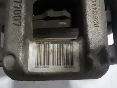 Автозапчастина б/у задній правий гальмівний супорт для peugeot rifter 1.2 puretech 110 посилання на oem iam 1608998980  9819059480