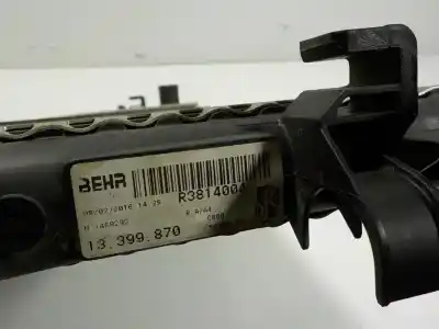 Pezzo di ricambio per auto di seconda mano radiatore d acqua per opel corsa d (s07) 1.4 (l08 l68) riferimenti oem iam 13399870  13399870