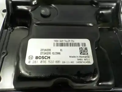 Peça sobressalente para automóvel em segunda mão centralina de motor uce por renault clio v 1.5 blue dci diesel fap referências oem iam 237104329s  237104329s