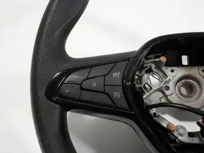 Second-hand car spare part steering wheel for renault clio v 1.5 blue dci diesel fap oem iam references 484004585r  484004585r