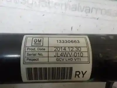 Автозапчастина б/у рульмова рейка для opel astra j lim. selective посилання на oem iam 13337675  13330663