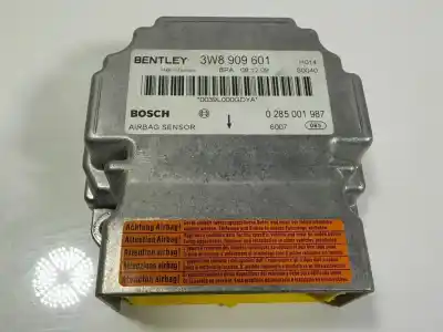 Peça sobressalente para automóvel em segunda mão centralina de airbag por bentley continental gt supersports referências oem iam 3w8909601