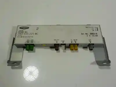 Peça sobressalente para automóvel em segunda mão módulo eletrônico por bentley continental gt supersports referências oem iam 3w0035225bc