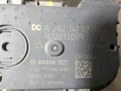 Автозапчастина б/у коробка метелика для renault captur i (j5_, h5_) 1.3 tce 130 (j5nj j5ne) посилання на oem iam 161203209r  a2821410200