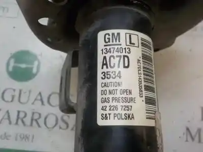 Автозапчастина б/у амортизатор передній лівий для opel astra j lim. selective посилання на oem iam 13412607  13474013