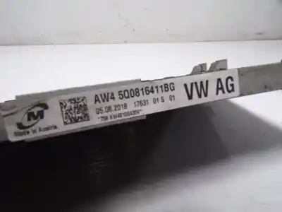 Автозапчасти б/у конденсатор кондиционера воздуха за seat leon st (5f8) x-perience 4drive ссылки oem iam 5q0816411bh  5q0816411bg