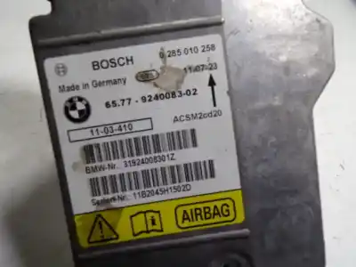 Second-hand car spare part airbag control unit for bmw x6 (e71) 3.0d oem iam references 65779240083  0285010258