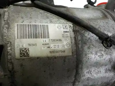 Автозапчасти б/у компрессор кондиционера воздуха за renault clio iv (bh_) 0.9 tce 90 ссылки oem iam 926007953r 926000734r 