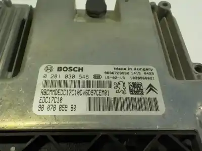 Автозапчасти б/у блок управления двигателем за peugeot 208 ii (ub_, up_, uw_, uj_) 1.6 hdi 90 (ub9hpa) ссылки oem iam 1608084880  9807885980