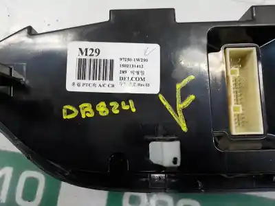 Peça sobressalente para automóvel em segunda mão comando de sofagem (chauffage / ar condicionado)  por kia rio concept referências oem iam 972501w290  972501w290