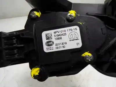 İkinci el araba yedek parçası pedal potansiyometre için fiat 500 x (334) 1.6 16v cat oem iam referansları 52191461  6pv01017515