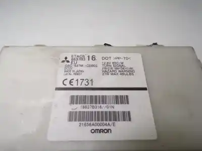 Second-hand car spare part fuse box unit for citroen c-zero el oem iam references 657089  8637b316