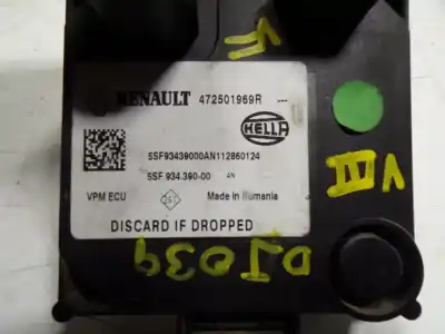 Second-hand car spare part electronic module for renault kangoo z.e. maxi 2-sitzer oem iam references 472506154r  472501969r