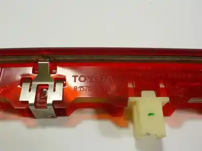 Pezzo di ricambio per auto di seconda mano lampada posteriore centrale per toyota yaris 1.0 cat riferimenti oem iam 815700d151  815700d151