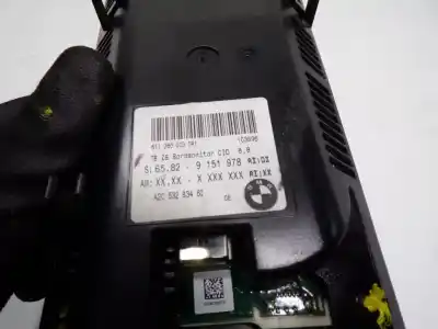 Peça sobressalente para automóvel em segunda mão display gps / multimídia por bmw serie m6 coupe (e63) basis referências oem iam 65829193757  a2c53283460