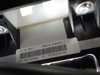 Peça sobressalente para automóvel em segunda mão tablier por citroen c4 lim. 1.6 blue-hdi fap referências oem iam 16129054zd 8217f5 