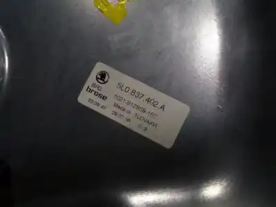 Автозапчасти б/у регулятор стекла переднего правого за skoda yeti 1.2 tsi ссылки oem iam 5l0837462  5l0837402a