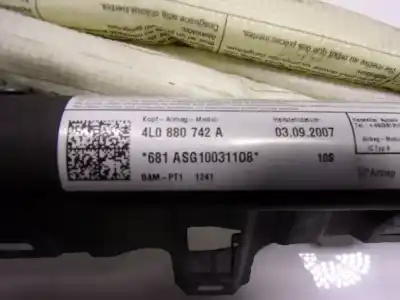 Автозапчастина б/у передня права подушка безпеки для audi q7 (4l) 3.0 tdi посилання на oem iam 4l0880742a  4l0880742a