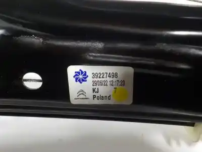 Автозапчастина б/у регулятор скла заднього правого для citroen c3 aircross ii (2r_, 2c_) 1.2 puretech 110 (2rhnzb 2rhnzw 2rhnpx 2rhnpj) посилання на oem iam yq00048480  39227498