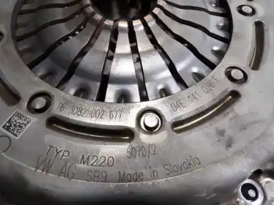 Автозапчастина б/у комплект зцеплення для seat leon (5f1) style посилання на oem iam 04e141016b 05e105266b 04e141031m