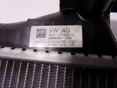 İkinci el araba yedek parçası su radyatörü için volkswagen taigo 1.0 tsi oem iam referansları 2q0121253s  2q0121253d