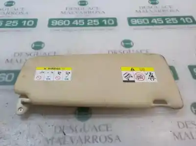 Second-hand car spare part left sunshade for land rover freelander (lr2) 2.2 td4 cat oem iam references lr018978  